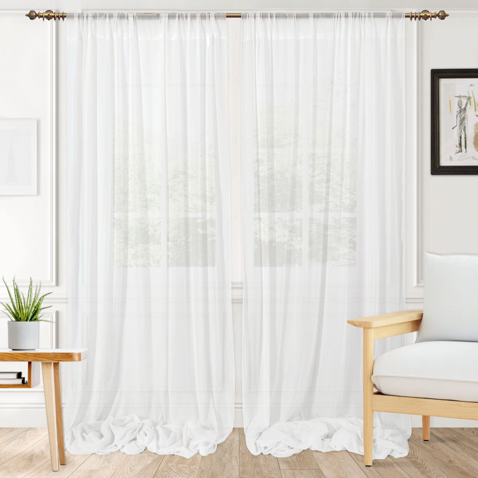 Buy White Curtain Backdrop Wedding Backdrop Curtains 10ft x 10ft