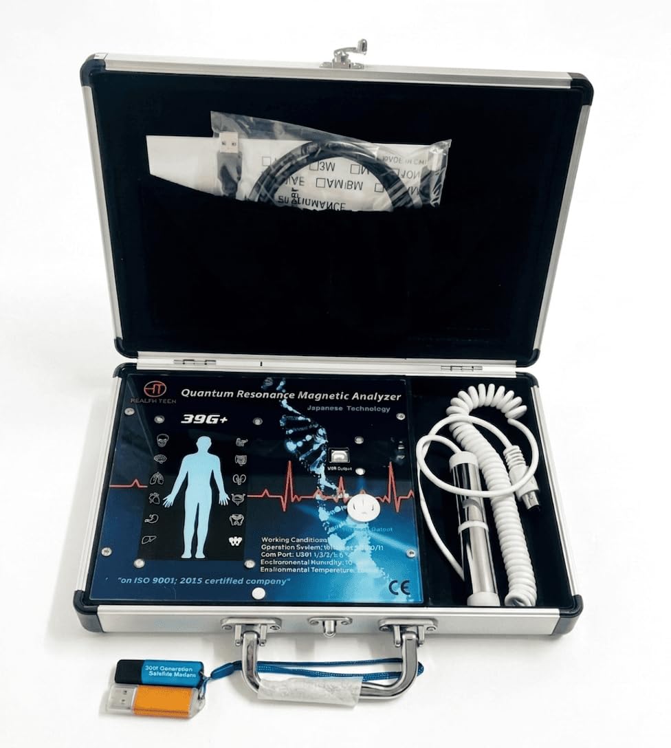 2026 Quantum Resonance Magnetic Analyzer – Full Body Health Analysis System With Model Rod Model-image-49