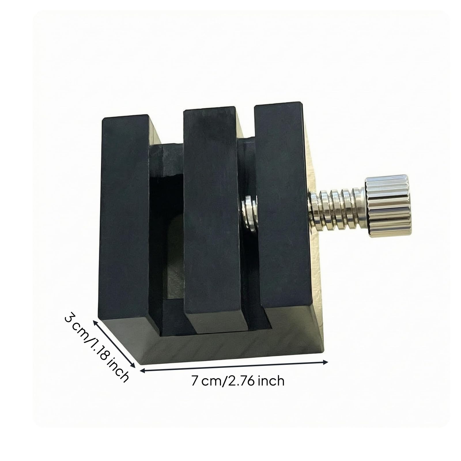 Baoblaze Gabarit de Bracelet pour Montre Support Étau Presse Serrage Latéral Précis pour Placer et Relâcher le Bracelet à la Main Convient à Ajustement de, Gy0098-1