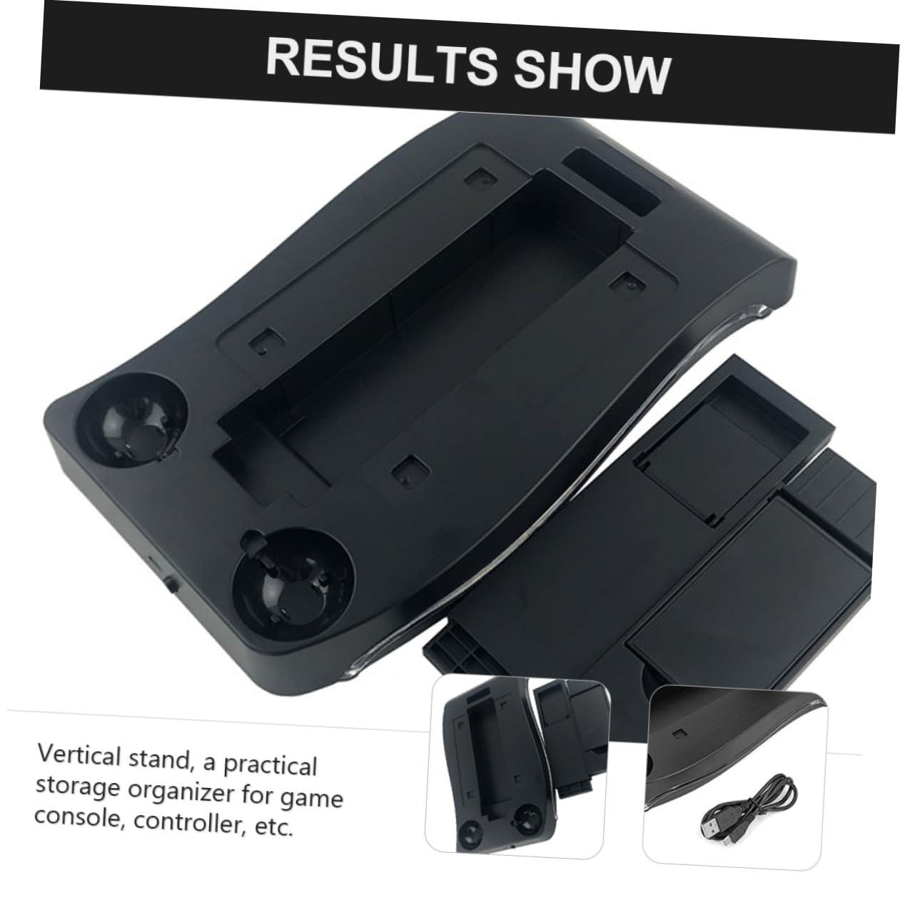 VR Ladestation und Ständer für VR Brillen und Controller Kompakter Organizer Robustes Material Platzsparend für