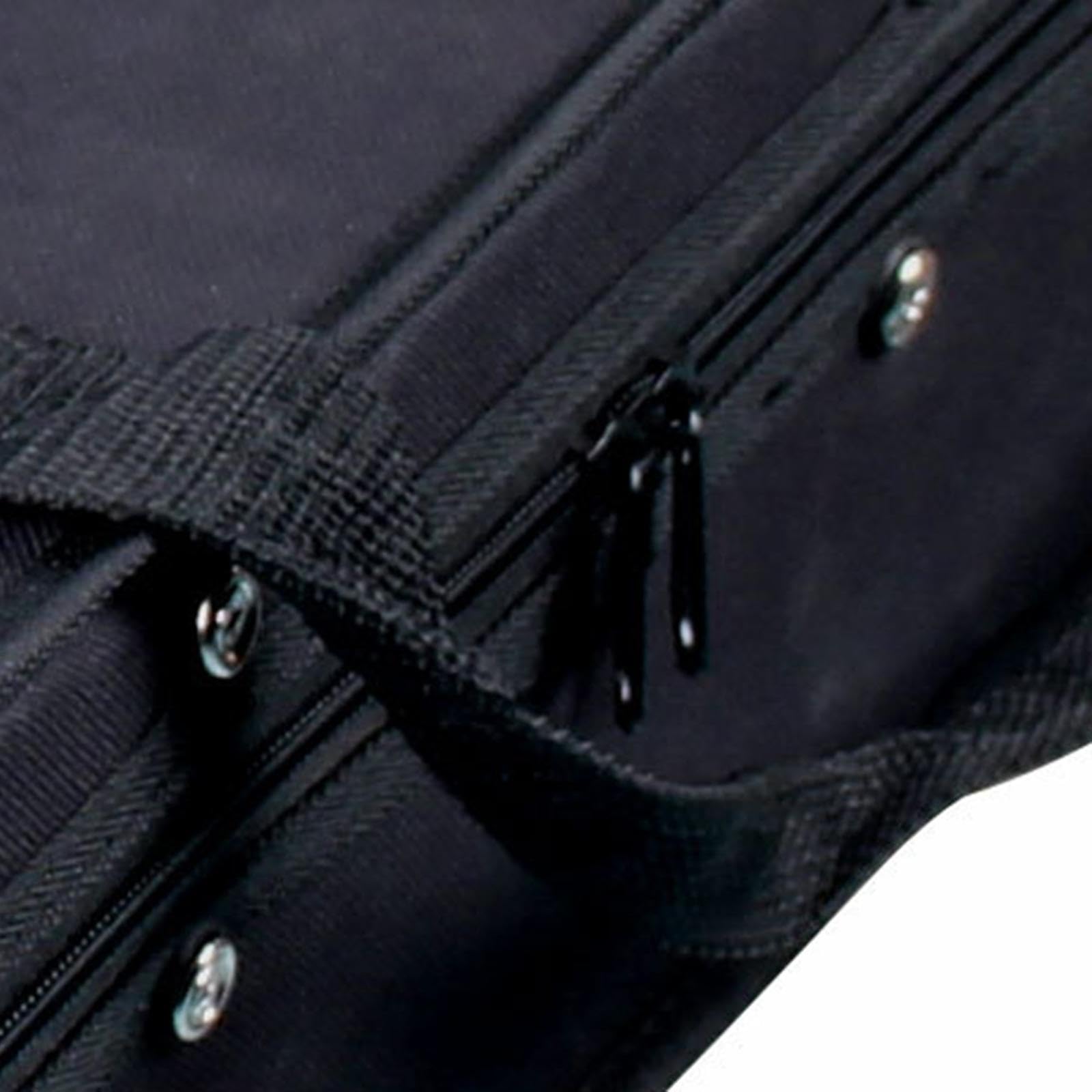 Custodia rigida per chitarra imbottita con tracolla tascabile, realizzata con materiali robusti per durare e offrire comfort ai musicisti, per