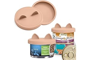Fancy Clean! 2 Pack Cat Food Can Lids, Small Size (3 oz)...