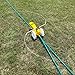 Nelson Traveling Sprinkler RainTrain 13,500 Square feet Yellow 818653-1001