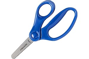 Fiskars: the blunt-tip kids scissors that put safety first, empowering young artists.