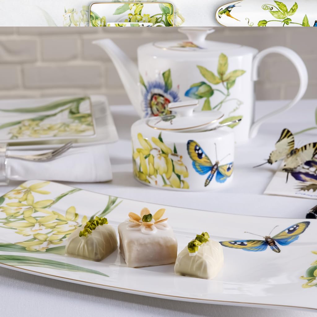 Amazon.com: Villeroy & Boch Platter,White,Yellow,Green,Blue