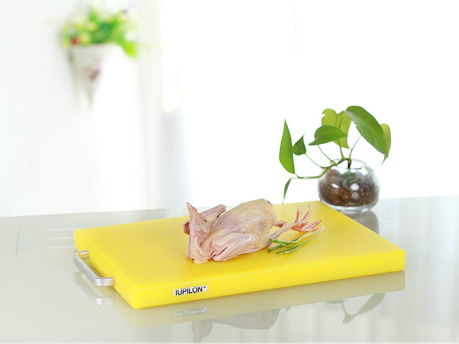 Up To 40% OFF Iupilon Nonslip Thick Plastic Cutting Board with Handles - 7.87 x 11.81 Chopping Block (Yellow) Promo 40% OFF Iupilon Nonslip Thick Plastic Cutting Board with Handles - 7.87 x 11.81 Chopping Block (Yellow)