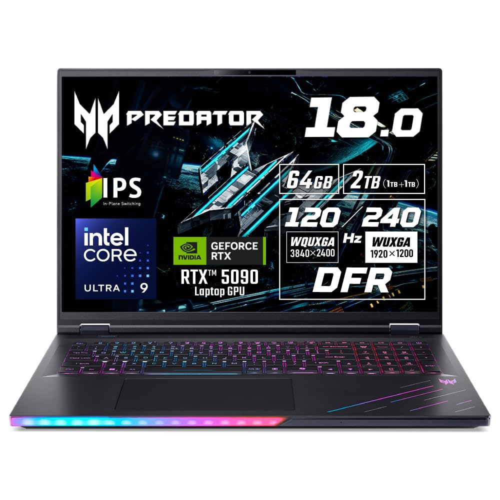 Acer ConceptD7 ノートパソコン　メモリ32GB、ゲームプレイにも Acer ConceptD7 ノートパソコン メモリ32GB、ゲームプレイにも