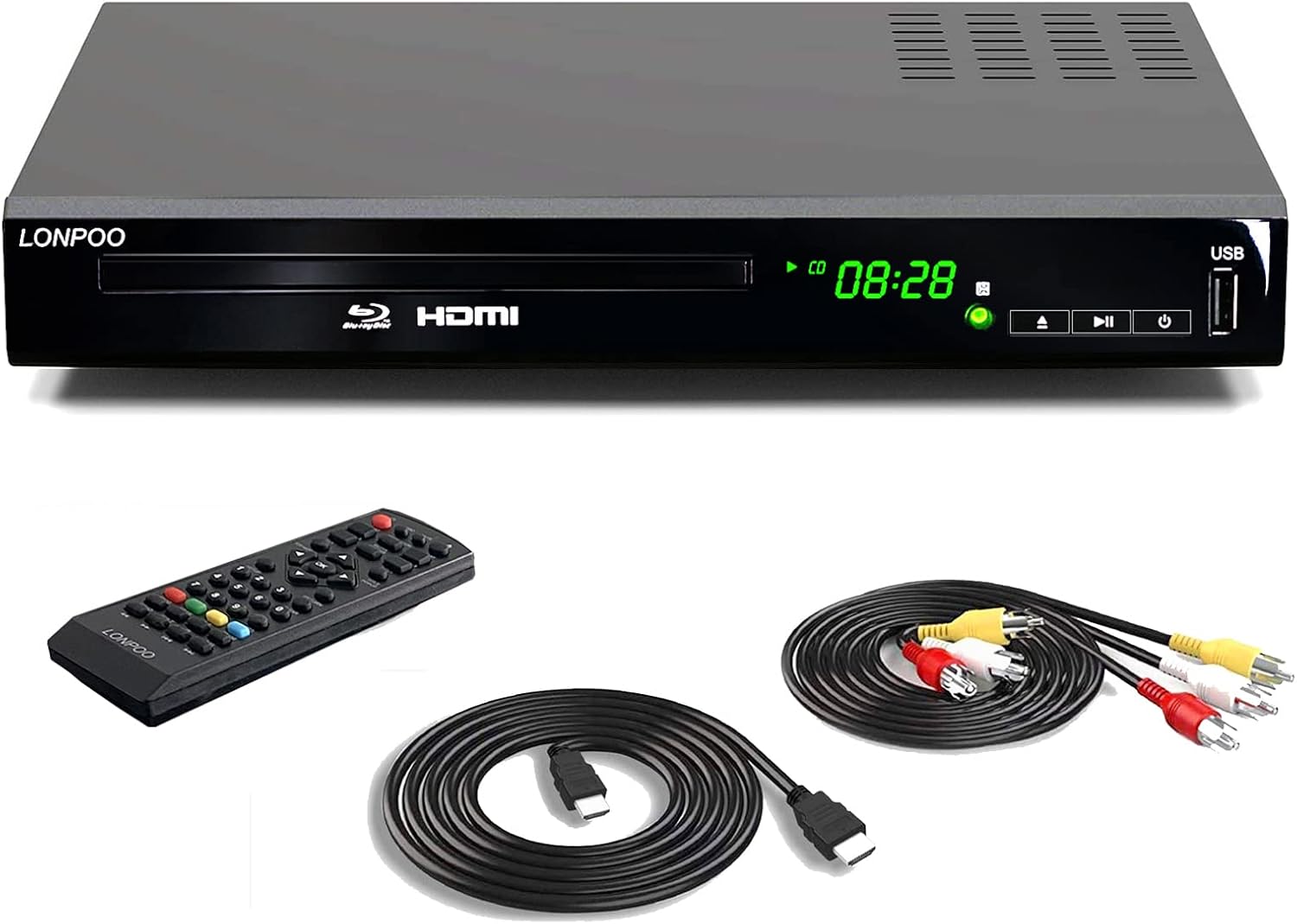 LP-100 Blu アウトレット Ray DVDプレーヤー LP-100 Blu Ray DVDプレーヤー