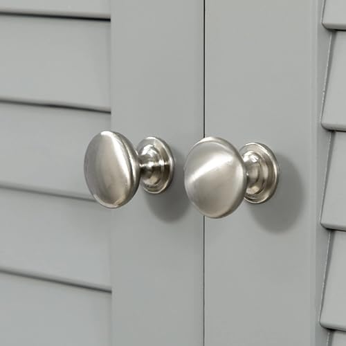 Miniatura 10 de HOMCOM Armario de almacenamiento de baño alto y estrecho con puertas y estante ajustable armario de lino de baño independiente con 2 armarios y