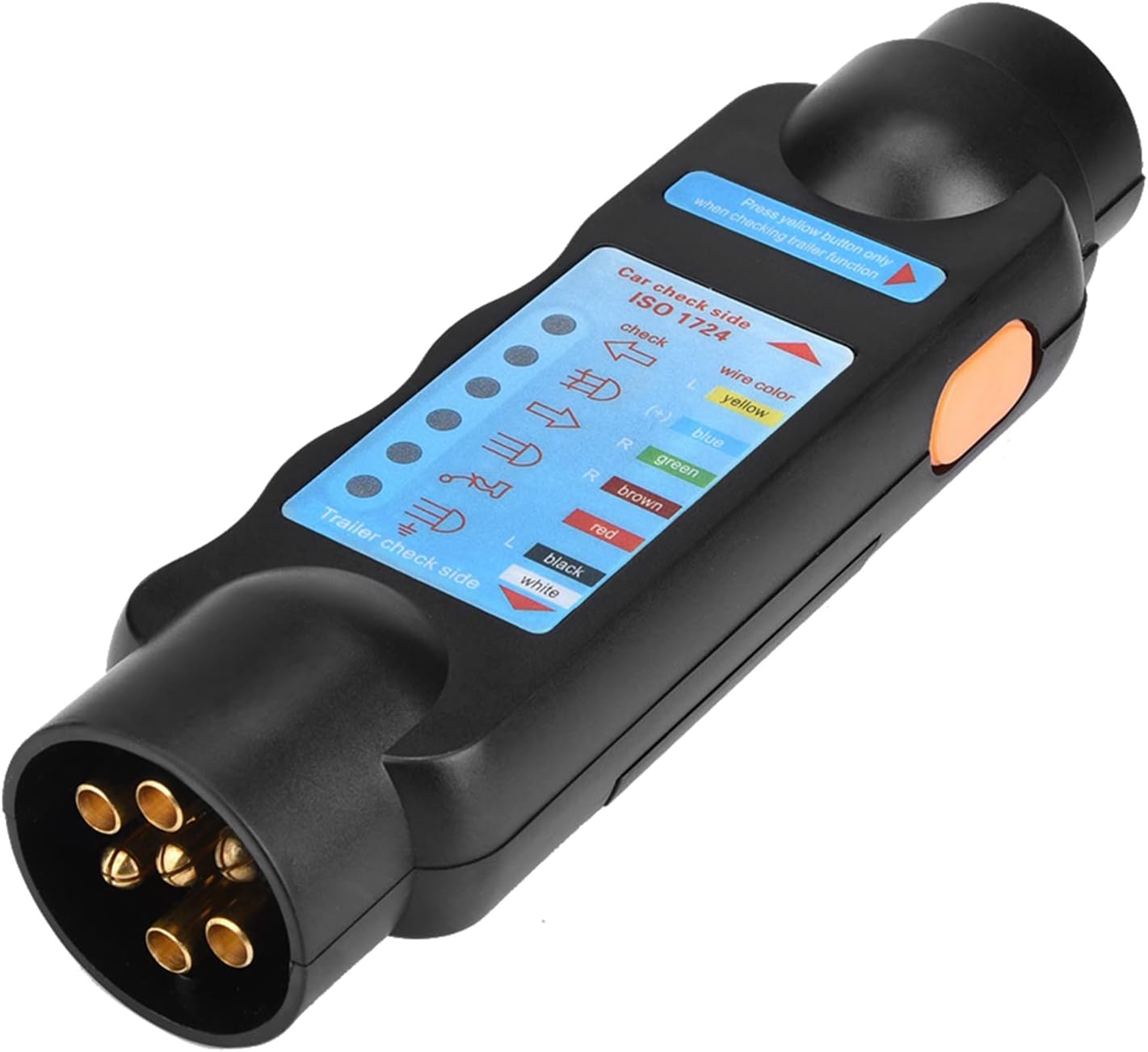 12V 7 Pin Trailer Tester Plug, Trailer 7 Pin Wiring RV