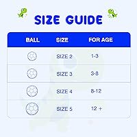 Vista 2 de Balón de fútbol tamaño 4, tamaño 3, tamaño 2 con bomba desinflada, juguetes de dinosaurio de unicornio con purpurina para niños pequeños