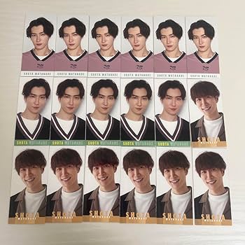 Amazon.co.jp: SnowMan 渡辺翔太 デタカ 厚紙 POTATO 証明写真