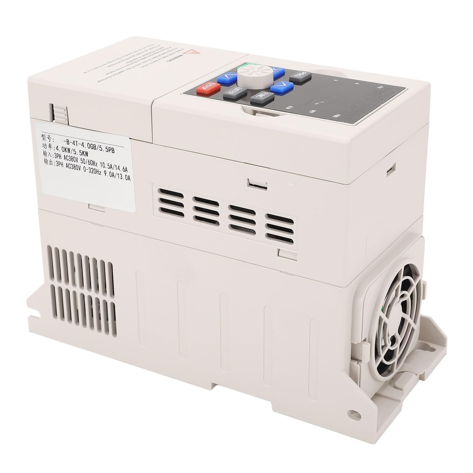 Napęd o Zmiennej Częstotliwości Przetwornica Częstotliwości AC380V 4KW 5,5KW Przetwornica ze Stopu Aluminium 0 do 320 Hz PID 16 Kontrola Prędkości dla Routerów CNC Frezarki