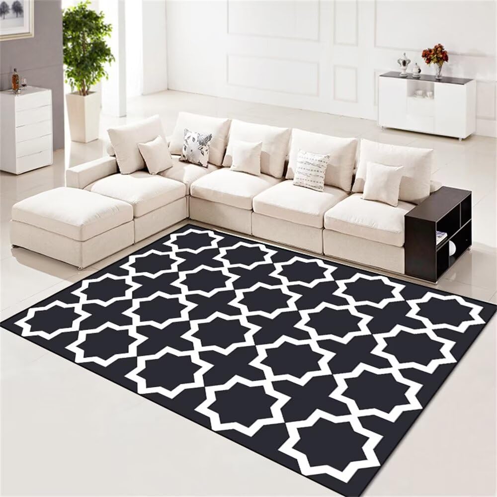 Tapis bureau sol lavable et durable avec design moderne