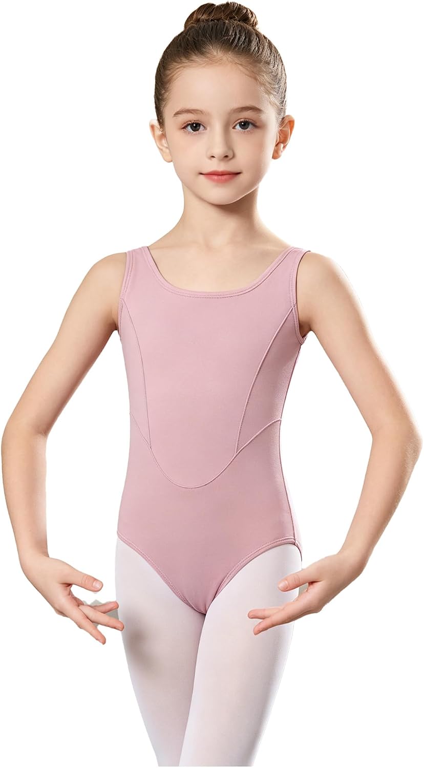 Girls Gymnastics Leotard Dance One Piece for Competitions Training Ballet Body Ballerina Dancewear