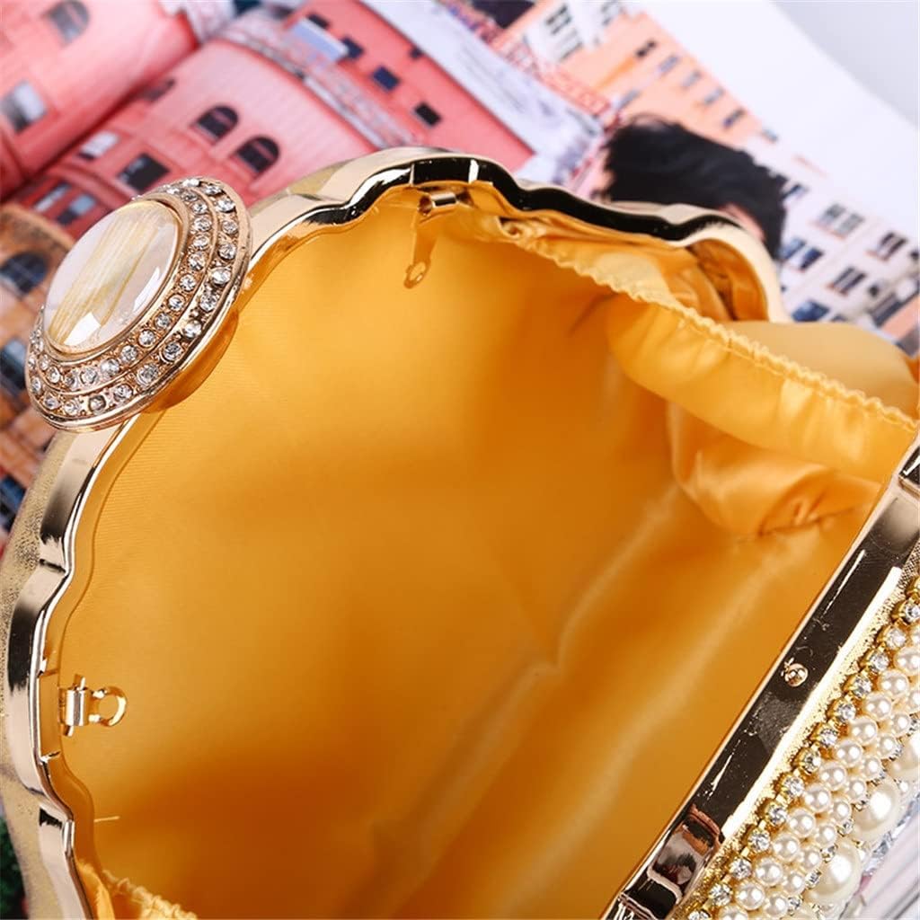 Beaded Women Day Clutch Acrylic Handmade Party Wedding Evening Bags Dress Crystal Girl Purse
