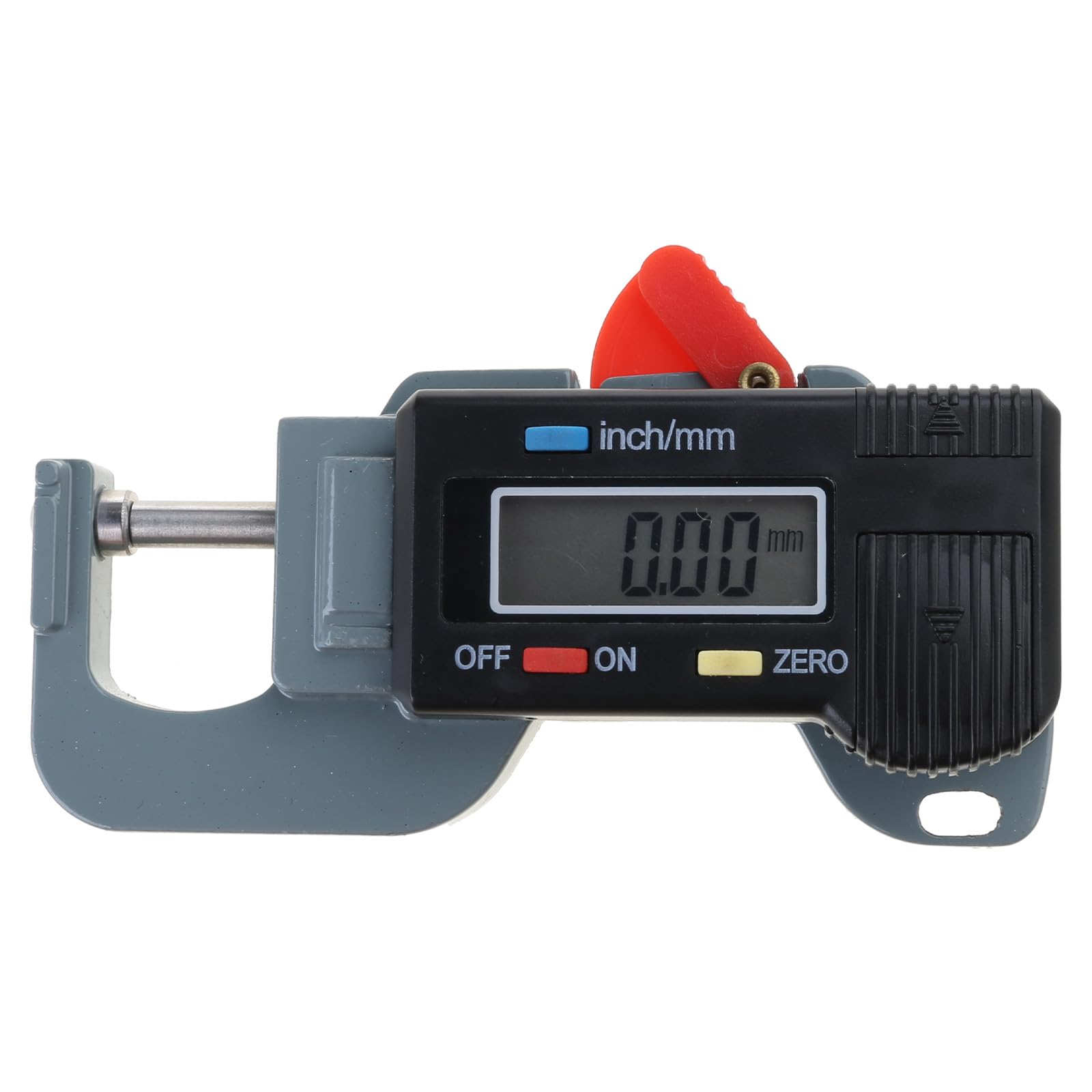 Jauge d'épaisseur numérique 0-12,7 mm avec affichage LCD pour cuir et textile