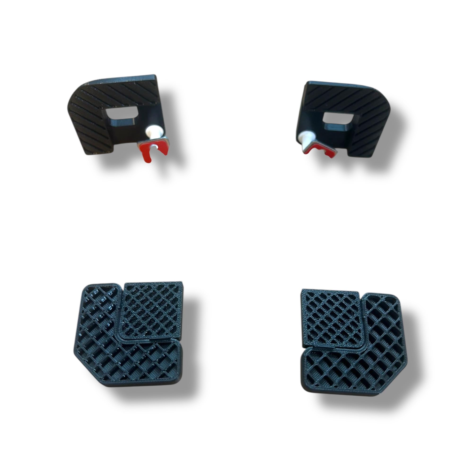 Trappa magnetica Push-Open per piastrelle – sportello d’ispezione invisibile e discreto – kit completo 2 trappe con supporti, magneti e fissaggi – Outillage Carreleur 2.0