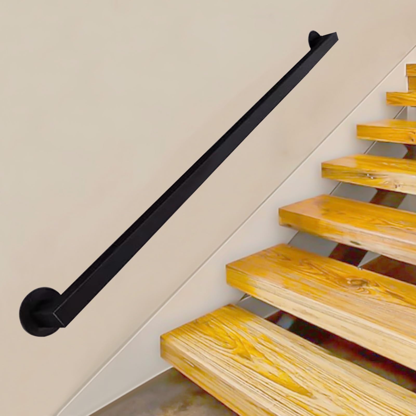 Main courante d'escalier pour sécuriser l'accès au jardin et terrasses