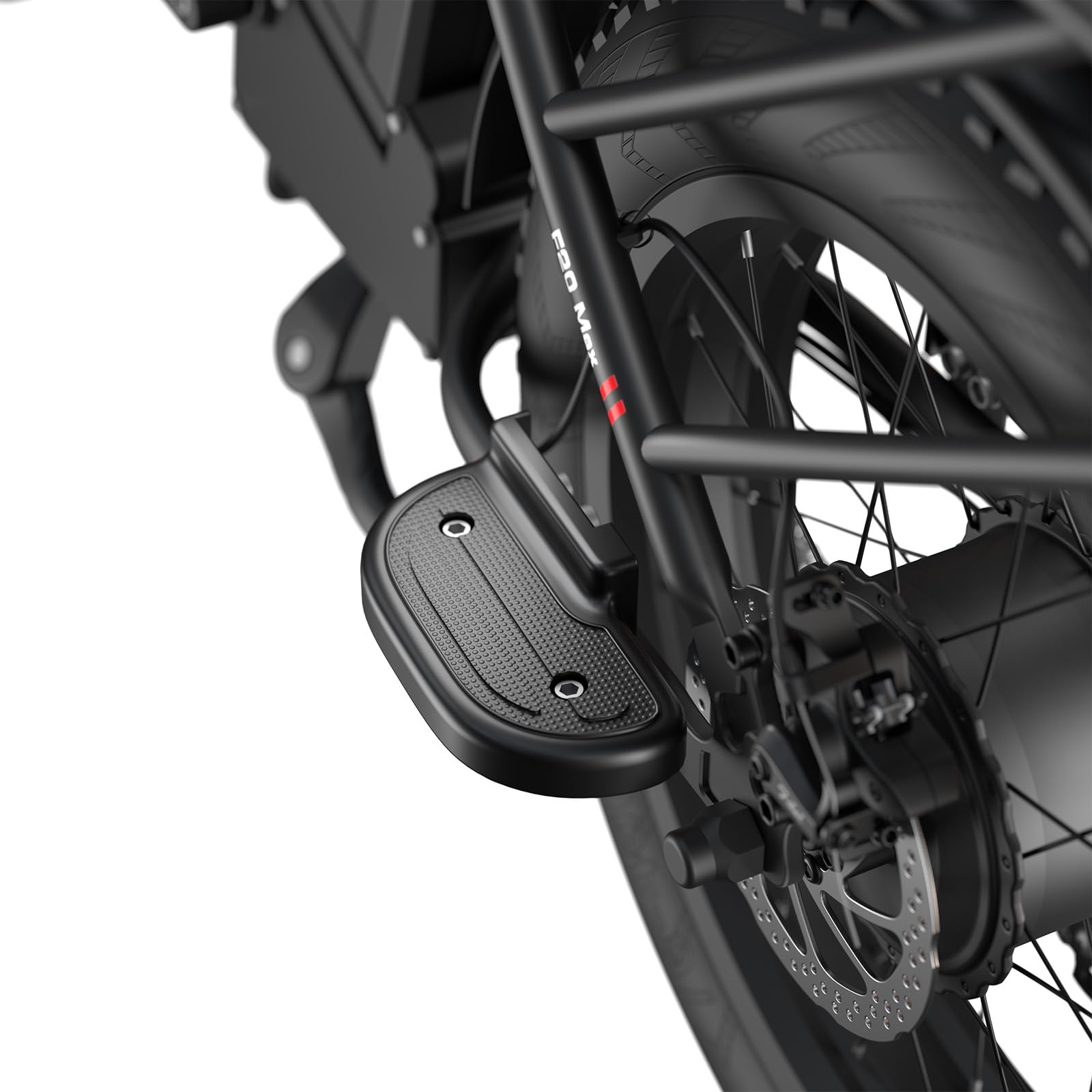 F20Max - Bicicletta elettrica pieghevole | Batteria da 48 V e 30 Ah, autonomia di 150 km, Motore brushless da 500 W，Freni a doppio disco，Pneumatici larghi 20*4,0
