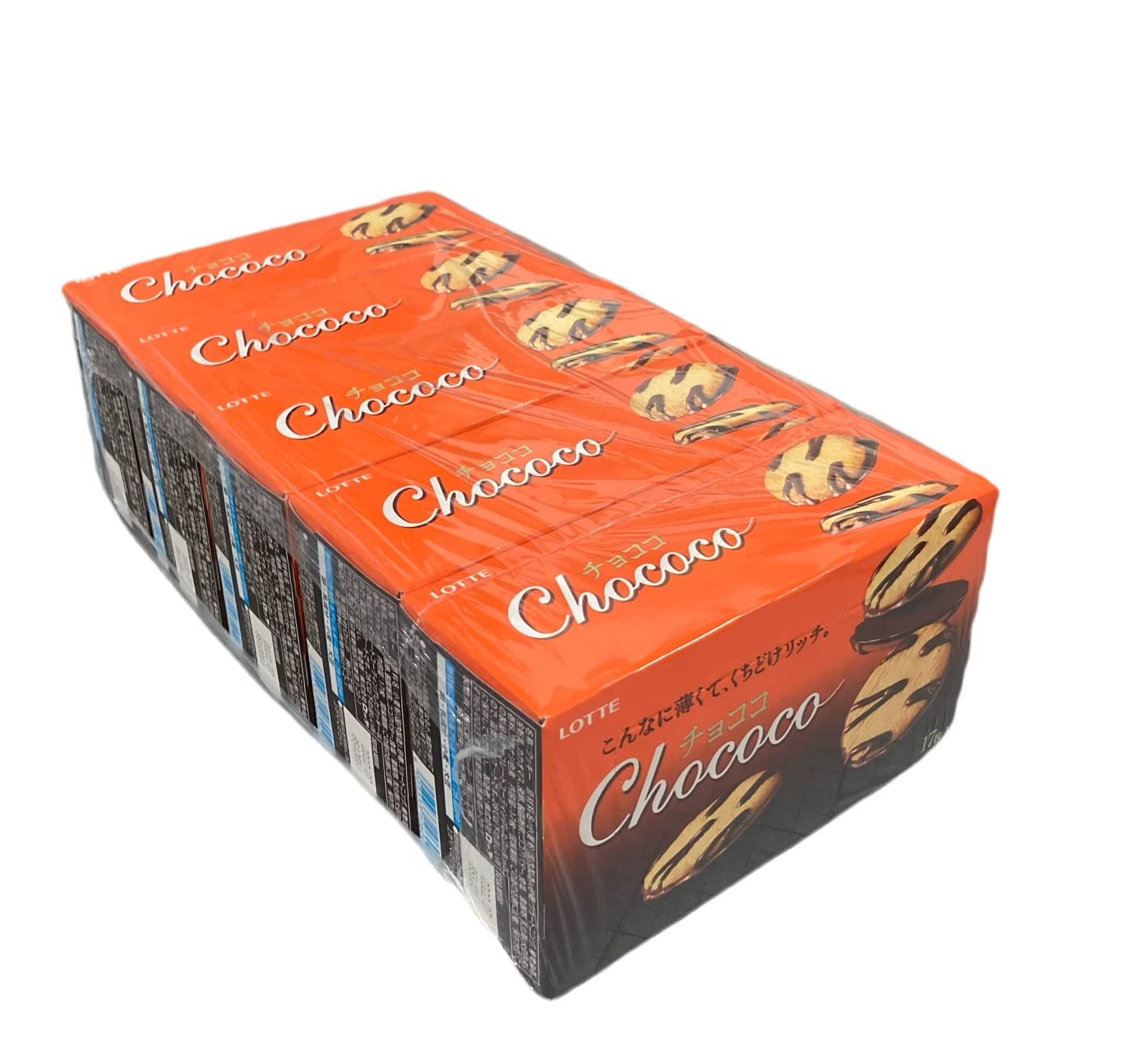 Amazon.co.jp: Lotte Chococo 17 Sheets x 5 Packs : Food, Beverages