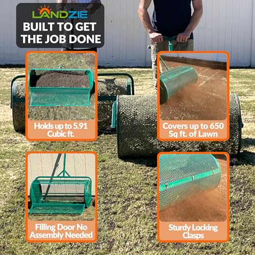 Landzie LNDZ-36-SPREADER Lawn & Garden Spreaders thumb #4