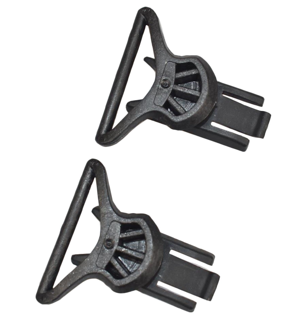 Jadedragon Tactical Airsoft Helmet Accessories Swivel Goggle Clip for ARC Rail Equipped ACH/MICH/Helmet (Black, 36MM)
