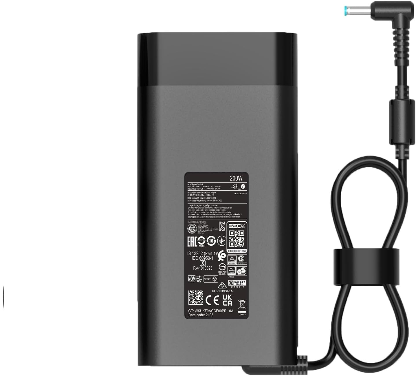 200W Laptop Charger Compatible with HP Victus Gaming 15 16 Omen