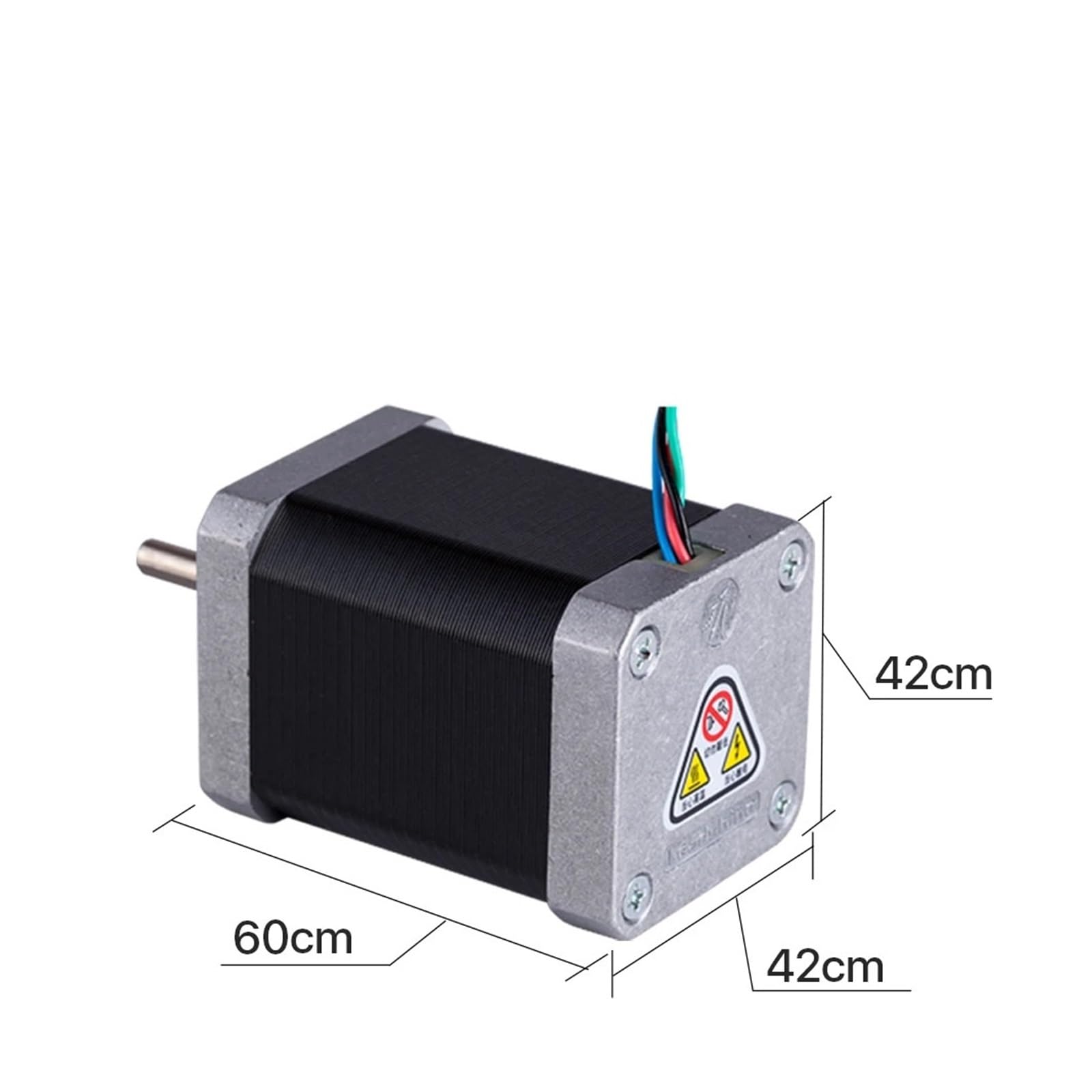 Schrittmotor Nema 17 Schrittmotor (42CM08) 60 mm 0,8 Nm 2,5 A 4-adrig for 3D-Drucker CNC-Gravierfräsmaschine