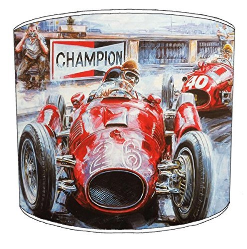 Vintage Retro Cars Lampshade for A Ceiling Light in 3 Sizes - Free Personalisation