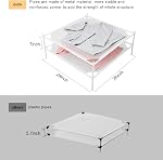 Sac de séchage pour vêtements plat, sécheuse portable pour tisserand avec tube en métal, 2-Layer Sac de blanchisserie en maille pour usage intérieur et extérieur, peut être placé sur une serviette sèche, weater, chapeau, gant, bouteille, à base de plantes