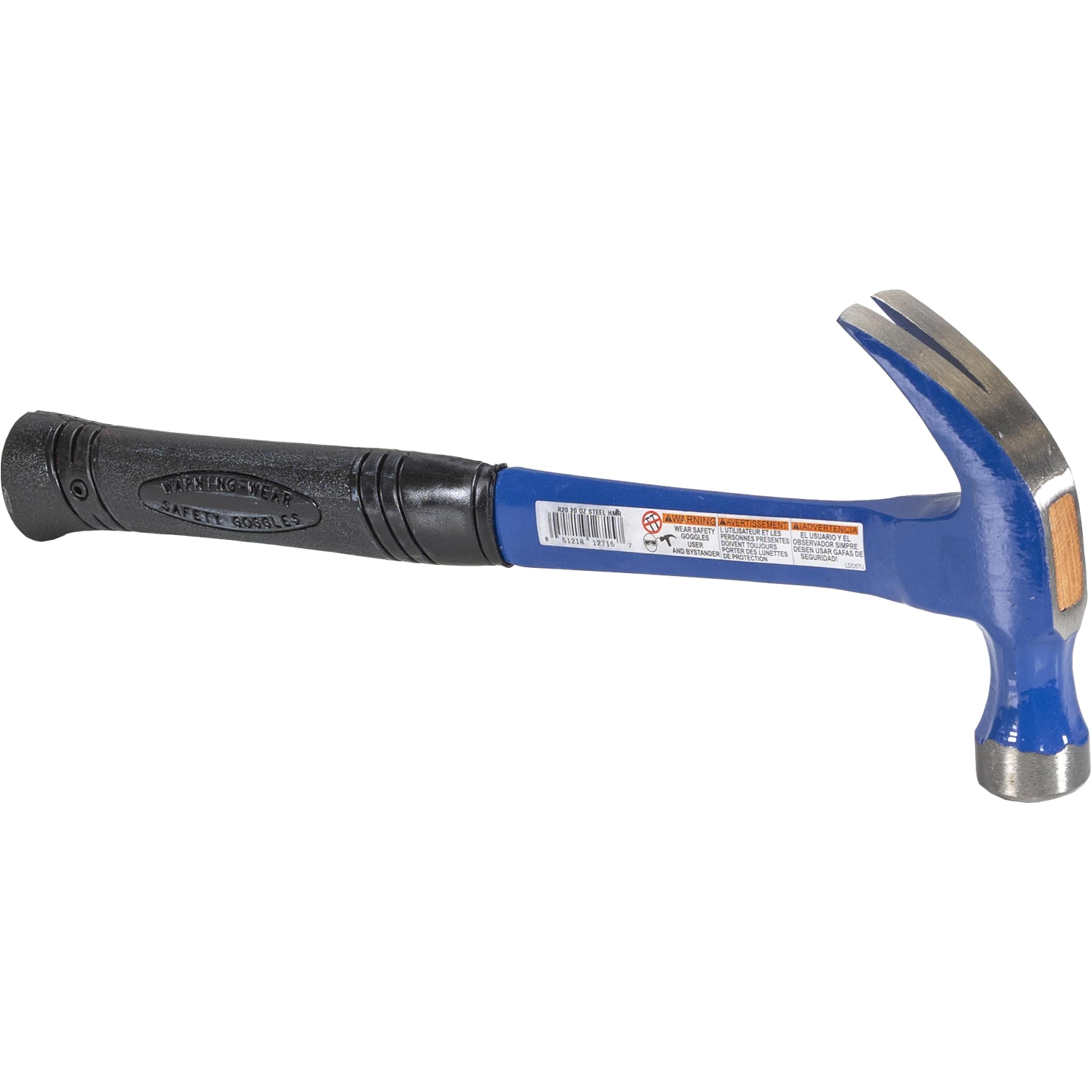 Vaughan R20XXX - Martillo de carpintero con garra curvada (0,89 kg)