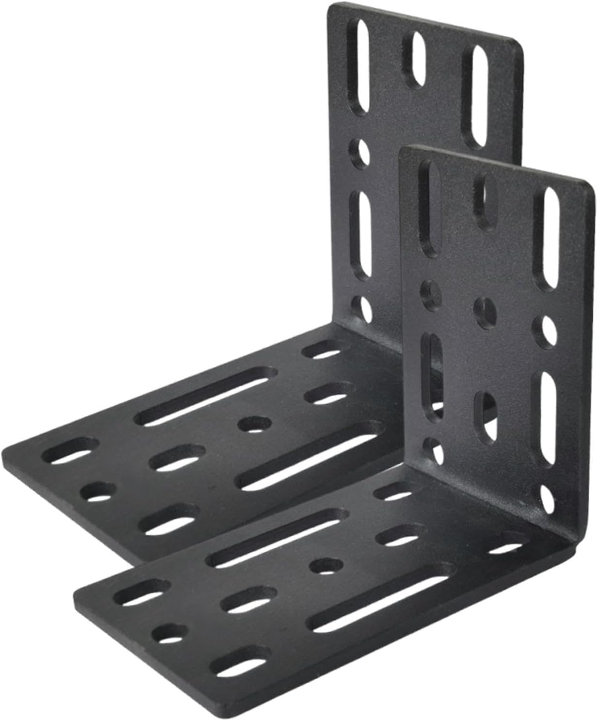 2Pcs Awning Mount L Brackets Hardware Replaces Universal Pre Drilled Brackets Awning Holder for Suvs Car Automotive, No Screws