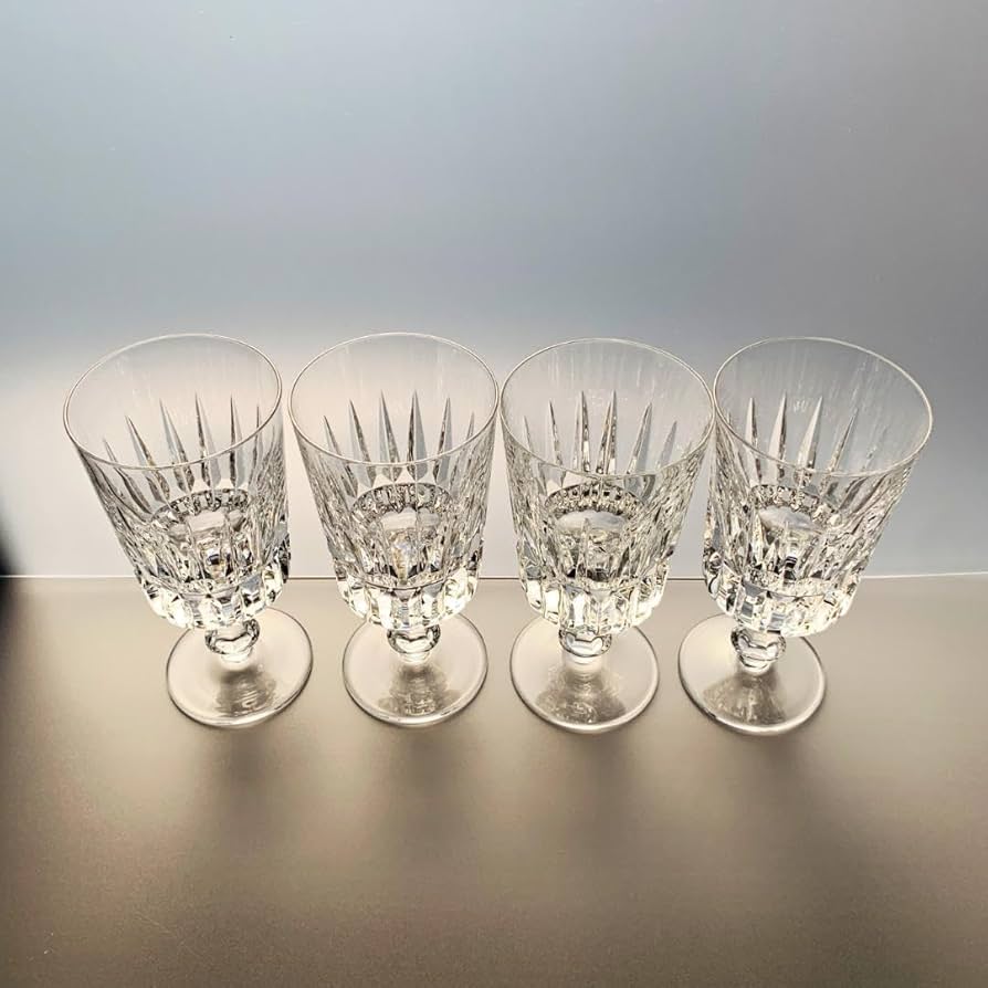 Amazon | フランス アンティーク グラス 4客 セット バカラ サンルイ