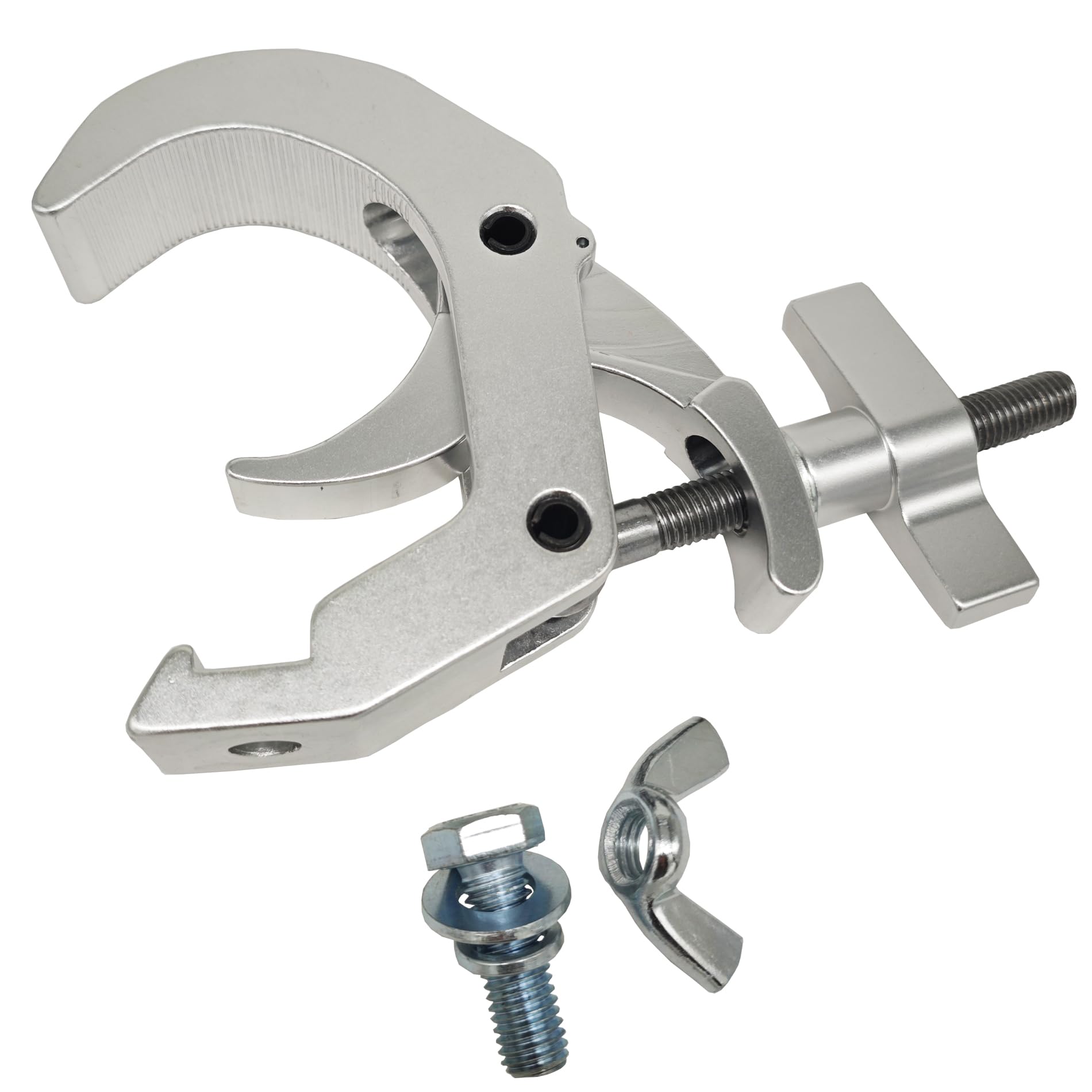 Stage Light Clamp 4,78 cm bis 8 cm Heavy Duty 200 kg Traversen Hook Quick Rig