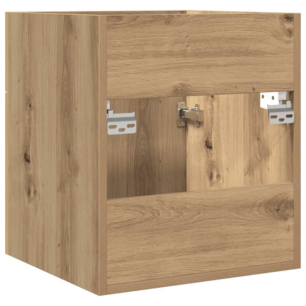 Lavabo 41x38,5x46 cm Madera mecanizada Color roble