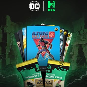 DC Comics Unlock The Multiverse | Hro Chapter 2: 4-Pack Premium Booster Box, Hybrid NFT Trading Cards, 29 Trading Cards Pack