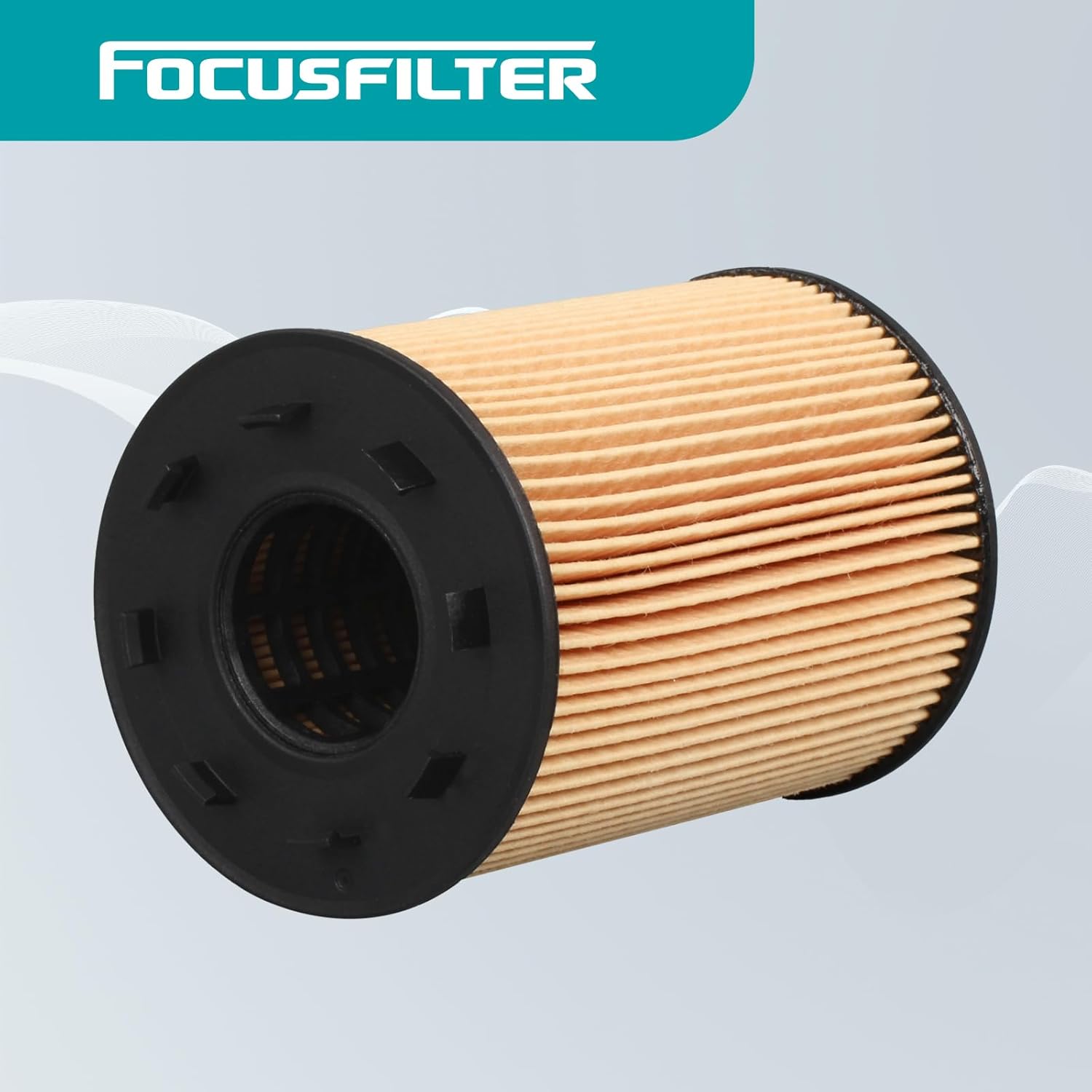 FOCUSFILTER 280901 OEM Grade Oil Filter Cartridge,Compatible With 2010-2015 Ferrari 458 F142, Maserati Quattroporte