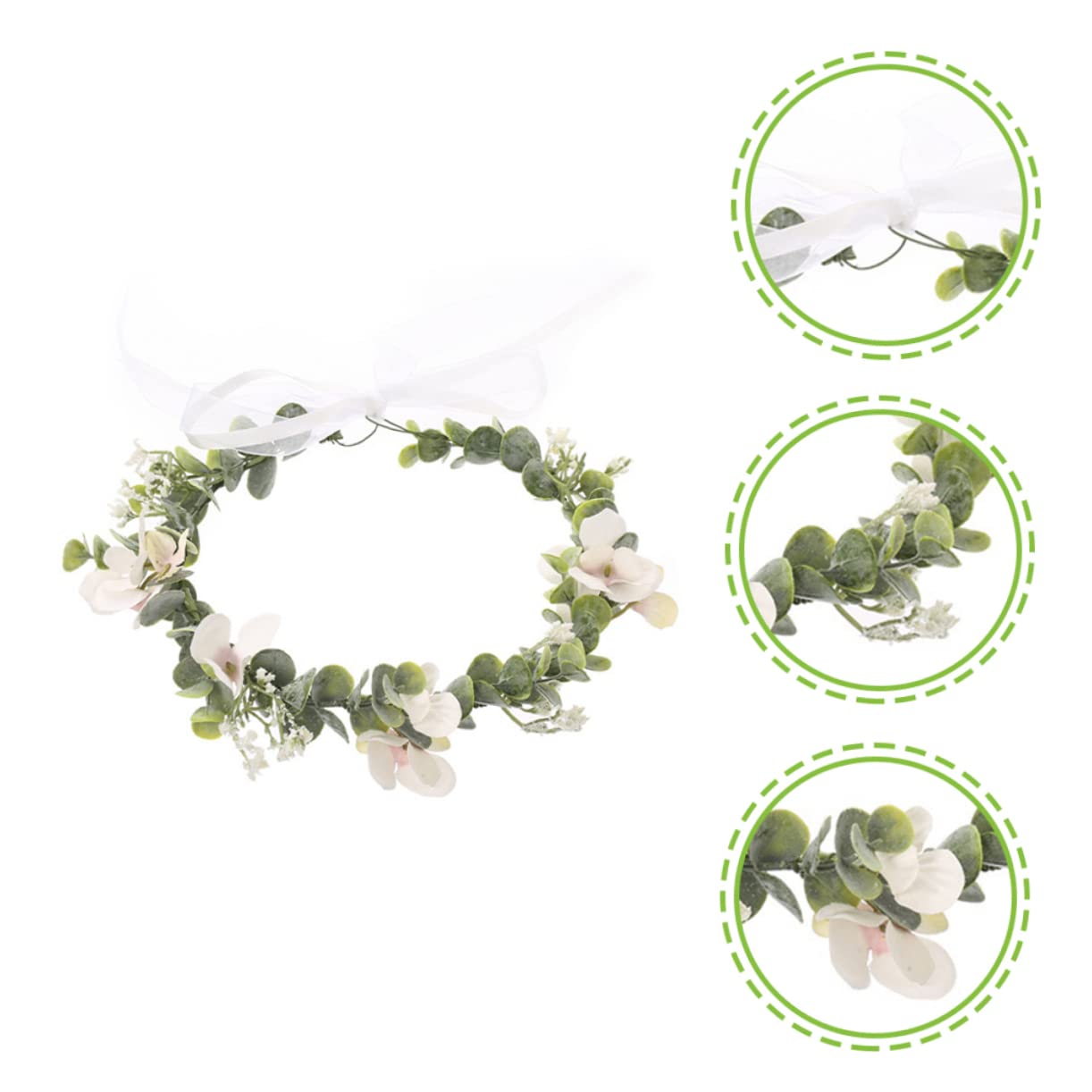FRCOLOR 5stücke Delicate Floral Für Braut Haarschmuck-accessoire Kunstblumen Für Hochzeiten Partys Und Besondere Anlässe Ultra-leicht Und Komfortabel Zu Tragen