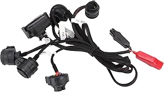 Fydun Cabo adaptador de transmissão Plug and Play, adaptador de transmissão DQ200, cabo adaptador de transmissão, ABS Plug and Play resistente a óleo para peças automotivas DQ250 DQ200 VL381 VL300 DQ500 DL501