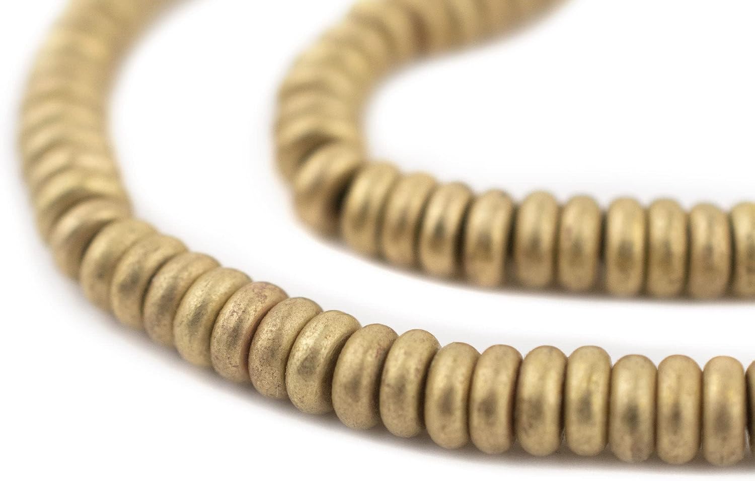 The Bead Chest Copper Smooth Rondelle Beads (6mm)