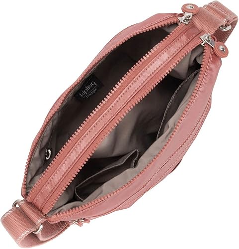 Vista 65 de Kipling Alvar - Bolso cruzado con estampado mediano índigo (Indigo/Bloom)