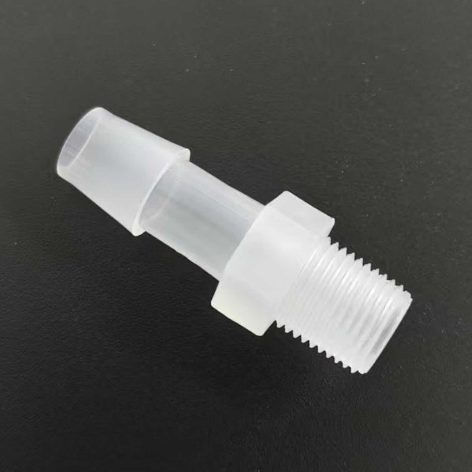 1/8R Male Thread Barb Fitting Adapter - 25 Pack PP Hose Connector for Laboratory and Food Machinery(5/16inch-7.9mm 1/8R)