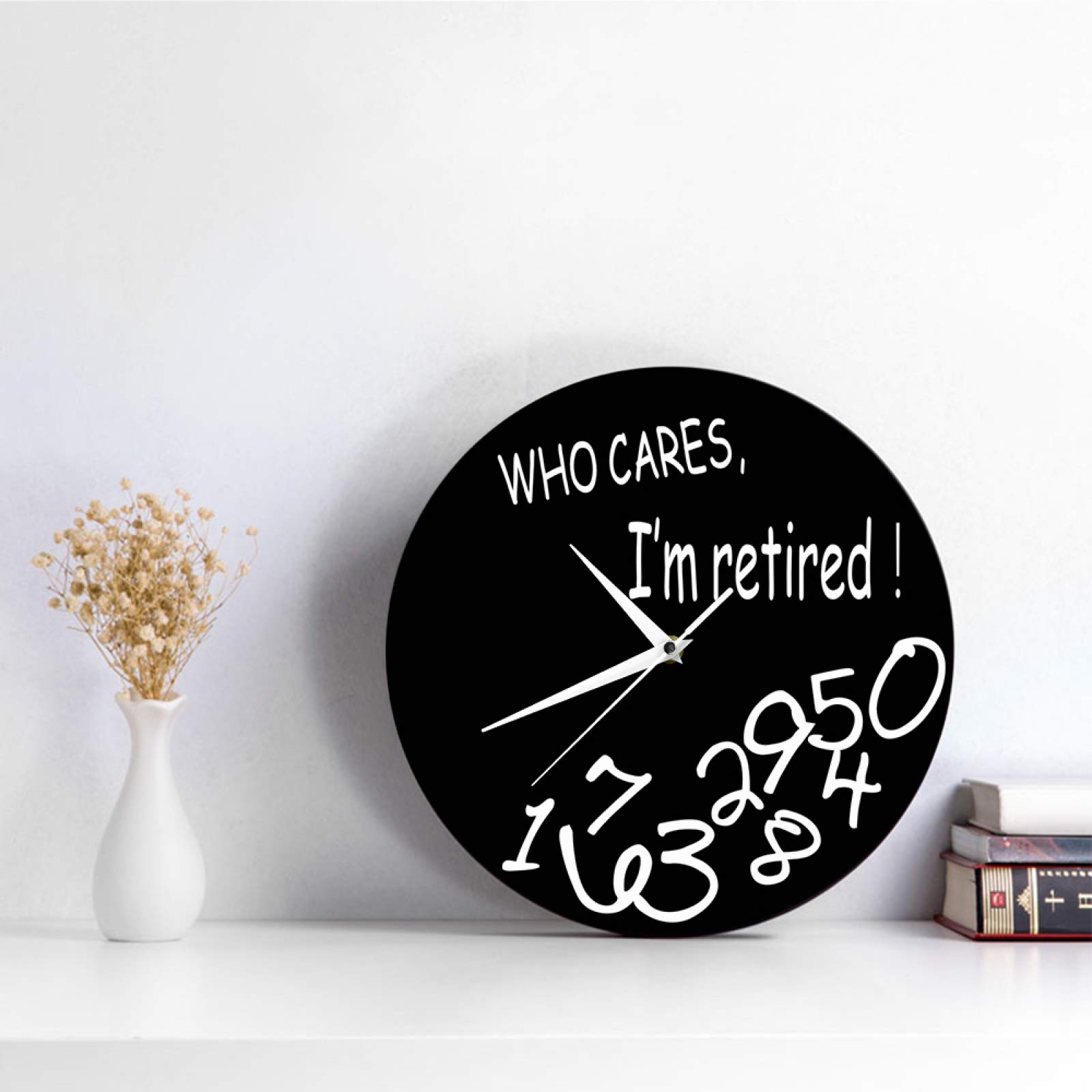 Chi se ne frega sono in pensione! Orologio da parete decorativo per la  pensione Decorazioni per la casa Soggiorno Orologio rotondo Orologio Regalo  di pensionamento umoristico - 30cm : Amazon.it: Casa e