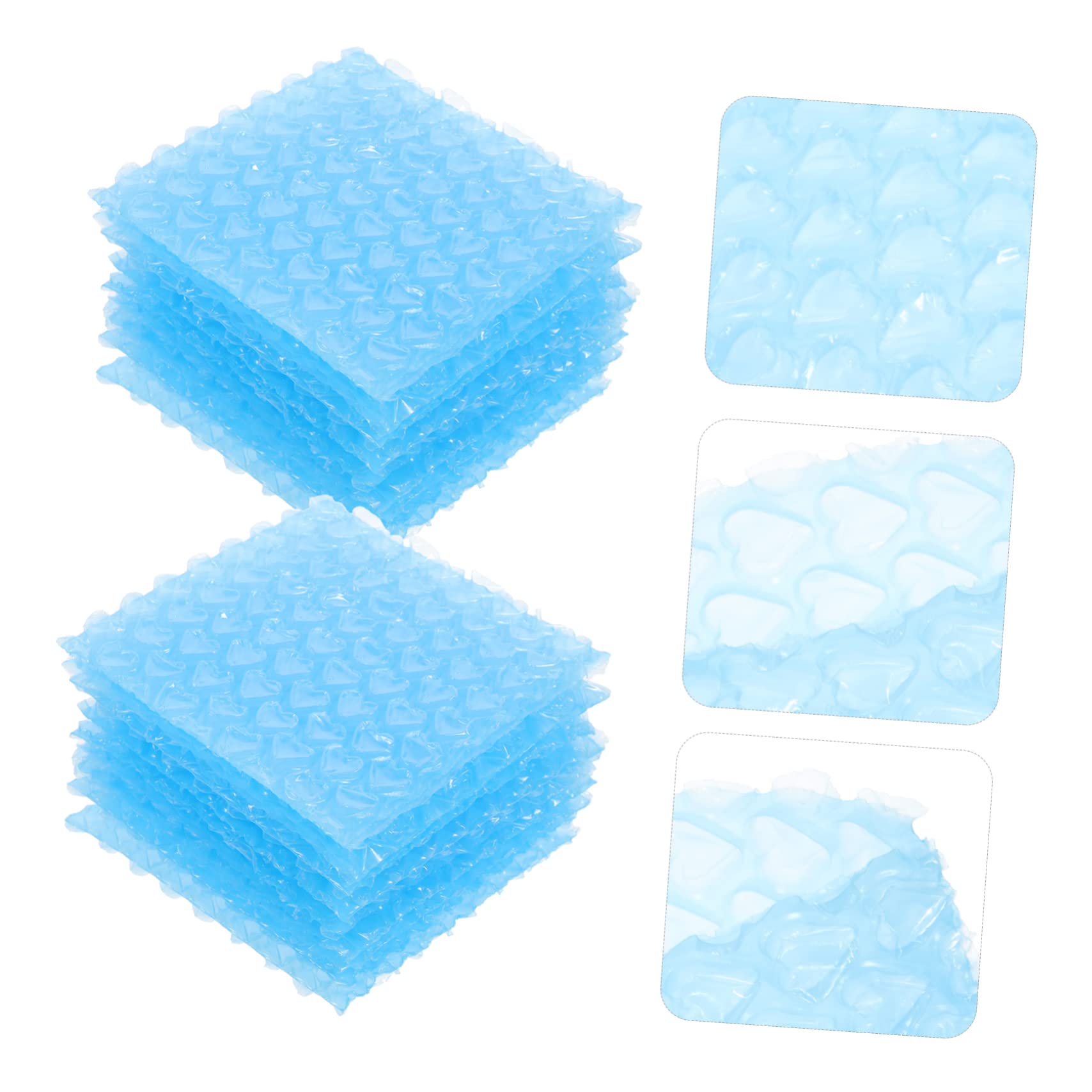 HAPINARY 60pcs Love Bubble Bag Bubble Pouches for Shipping Packaging Foam Protection