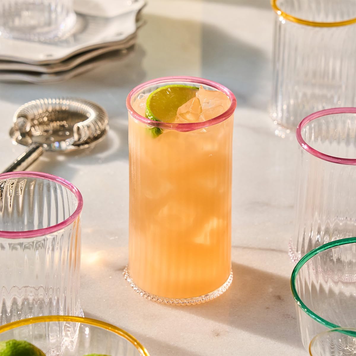 Juliska Nell Highball - Blush