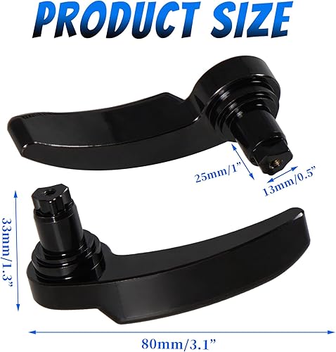 Miniatura 9 de Kit de pestillo de alforja de motocicleta compatible con Harley Davidson Touring Street Glide, Electra Glide, Road King, Ultra Limited 2014-2021 Rojo