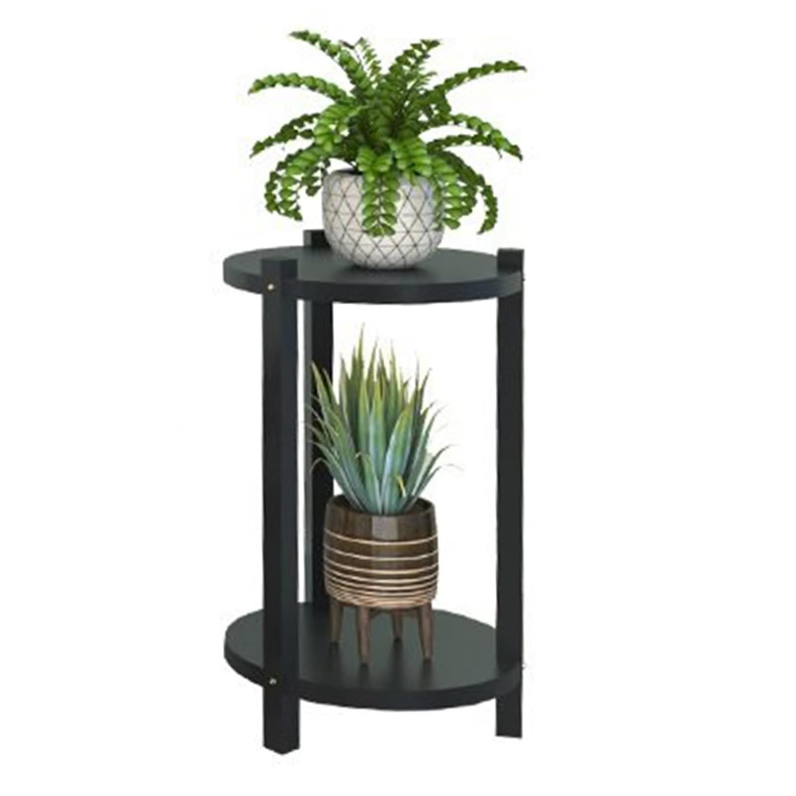Porte Plante Interieur - Support Pot De Fleur Extérieur, Support De Stockage De Plantes Vintage En Métal Robuste, Support De Pot De Fleurs Sur Pied Moderne, Présentoir De Plantes Multicouches ( Color