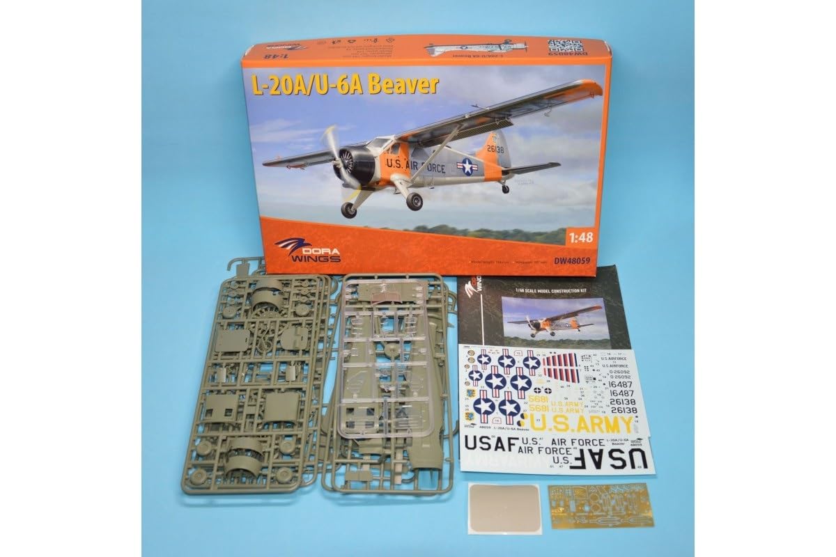 Leishouer __PLACEHOLDER_BRAND_10__ (Dora Wings) rysunek DWS48059 1/48 L-20A/U-6A plastikowy model bobra (samolot)