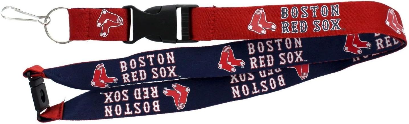 MLB Lanyard Reversible, Boston Red Sox